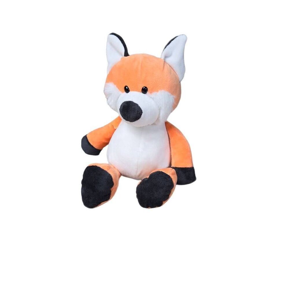 Orange Fox Plush Toy Stuffed Animal/Soft Toy By JSQ Toy 8"